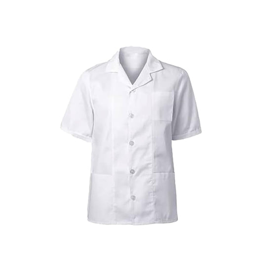 XBONZ white unisex half sleeve medical lab coat (apron)